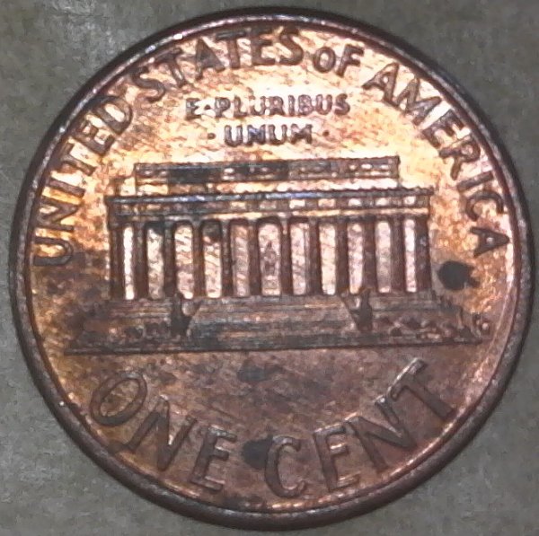 1995-P-Lincoln-Memorial-Cent-With-Huge-Reverse-Die-Dent-Found-CRH